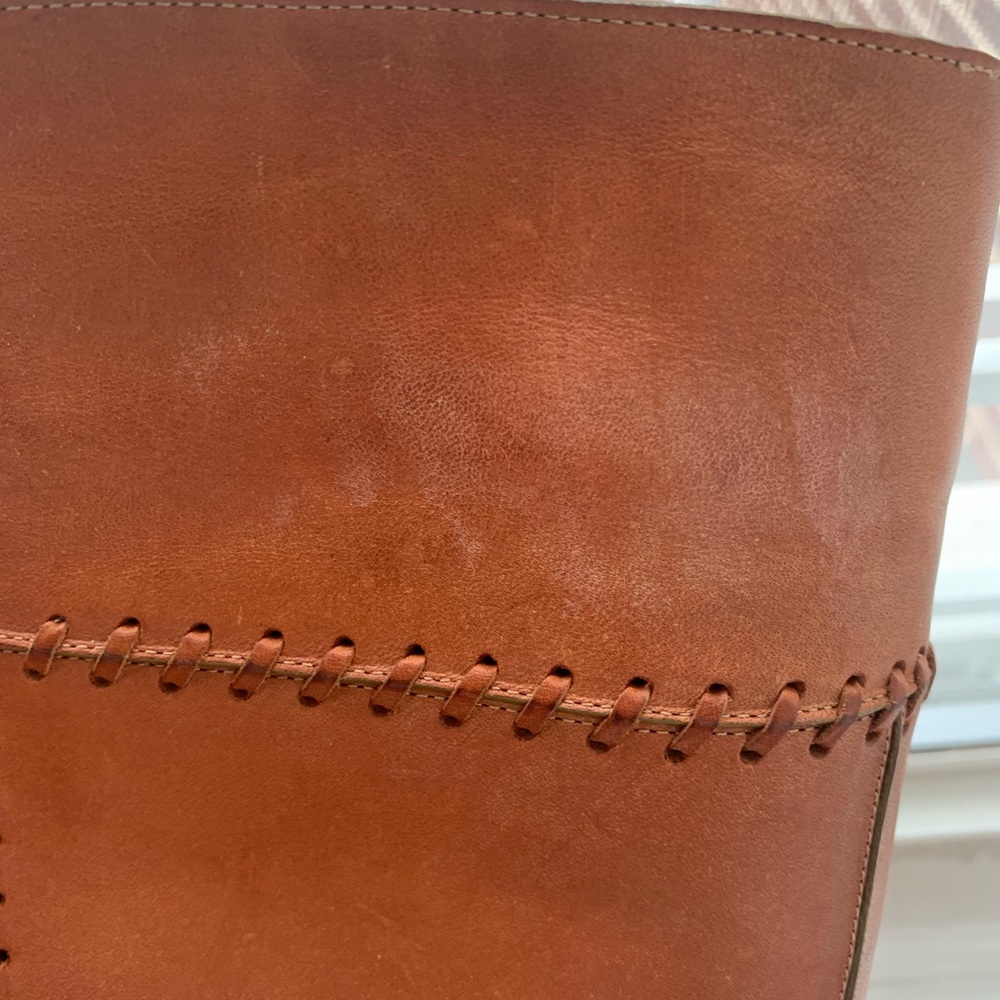 Chloe Patchwork Leather Knee High Boots - image 3